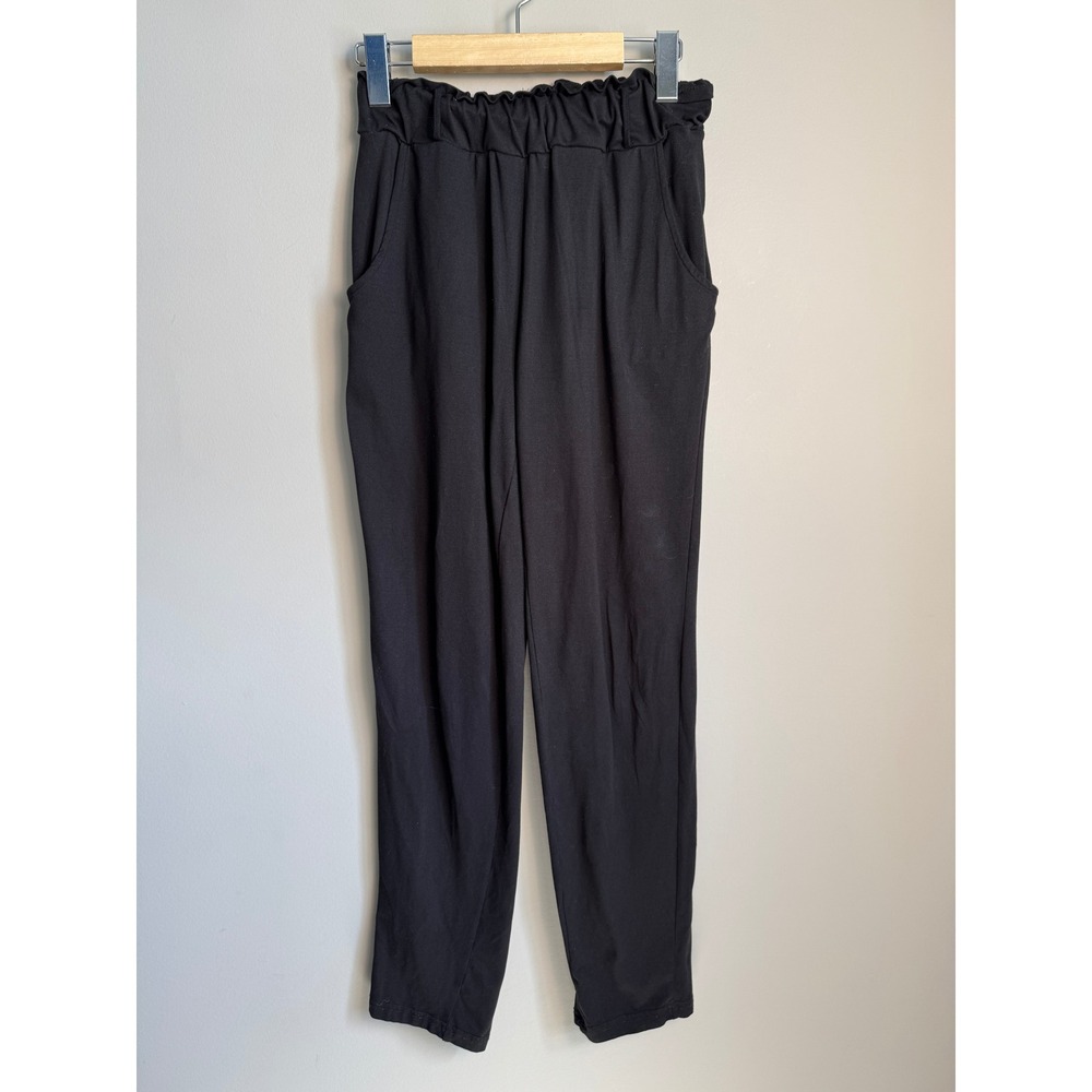 Streetwear‎ Society Black Paperbag Waist Jogger Pants Gorpcore Minimalist XS